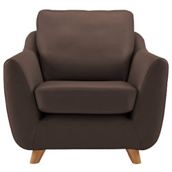 G Plan Vintage The Sixty Seven Leather Armchair Capri Leather Chocolate